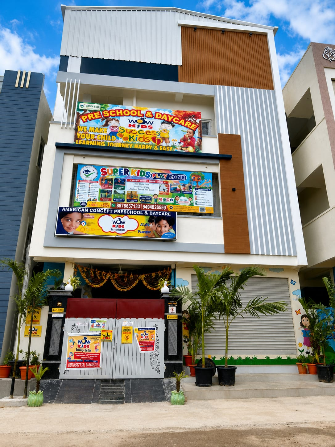 Success Kids campus exterior – Super Kids Play Zone building facade
