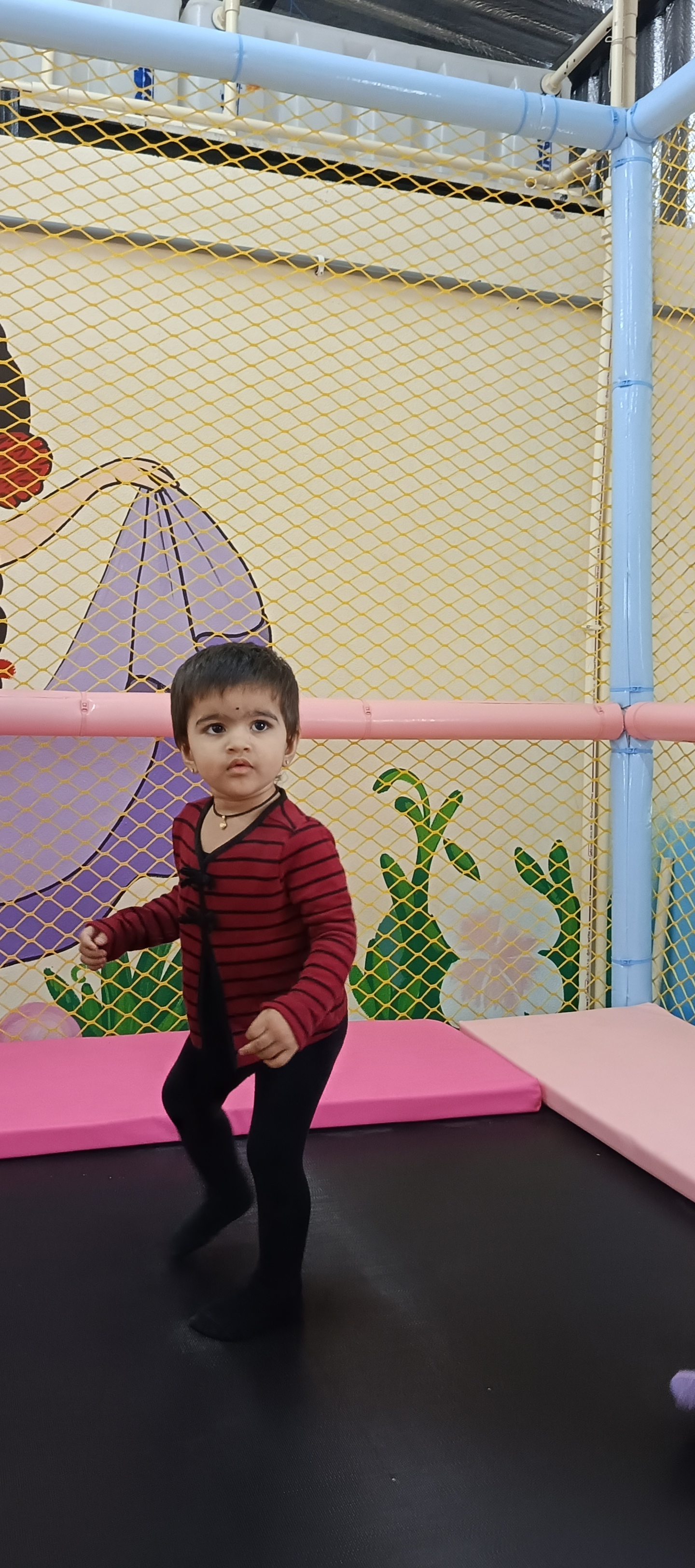 Young student smiling during play time