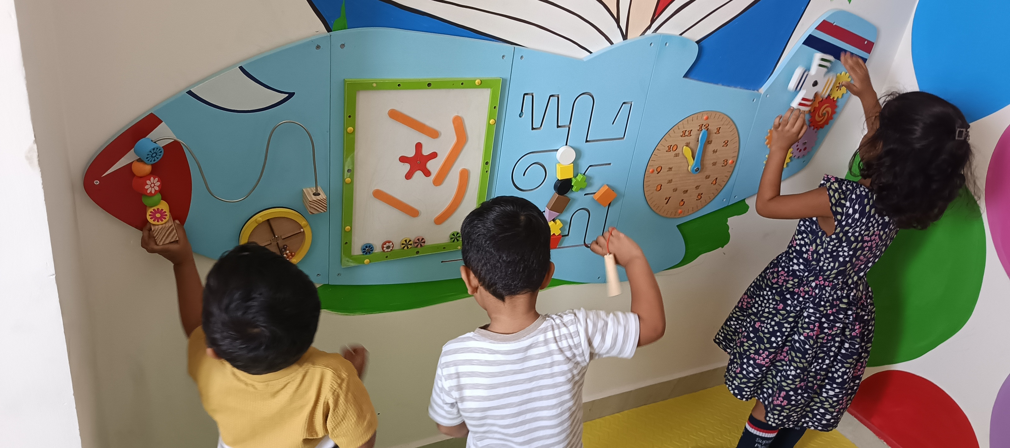 Super Kids Game Zone — Interactive Sensory Wall Activity Board